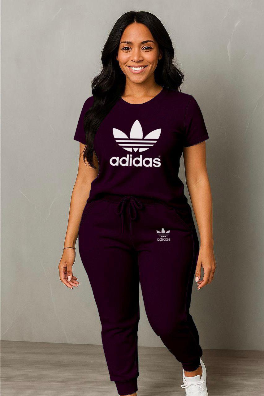 Elite Plum Tracksuit Set – Dark Purple