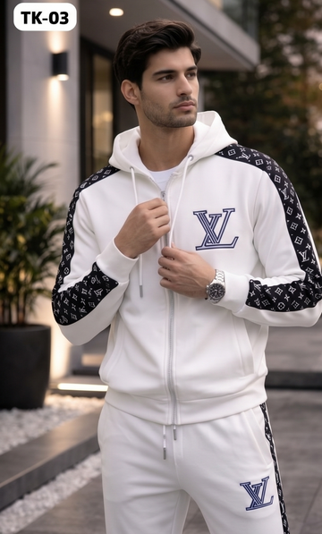 Pure White Core Turkish Tracksuit – White