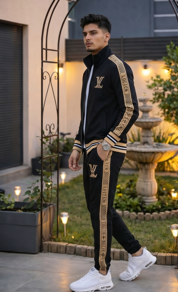 Midnight Elite Turkish Tracksuit – Black
