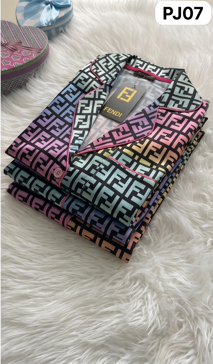 Monogram Luxe Pants - Multicolor