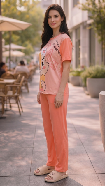Peachy Pop Lounge Set – Peach