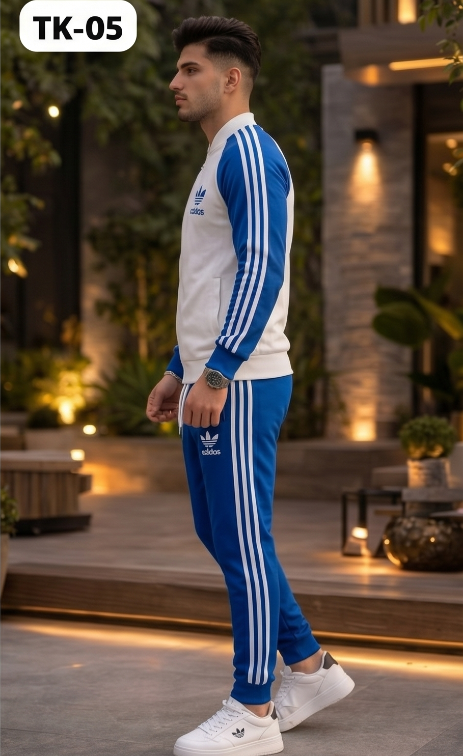 Royal Sport Turkish Tracksuit – Blue & White