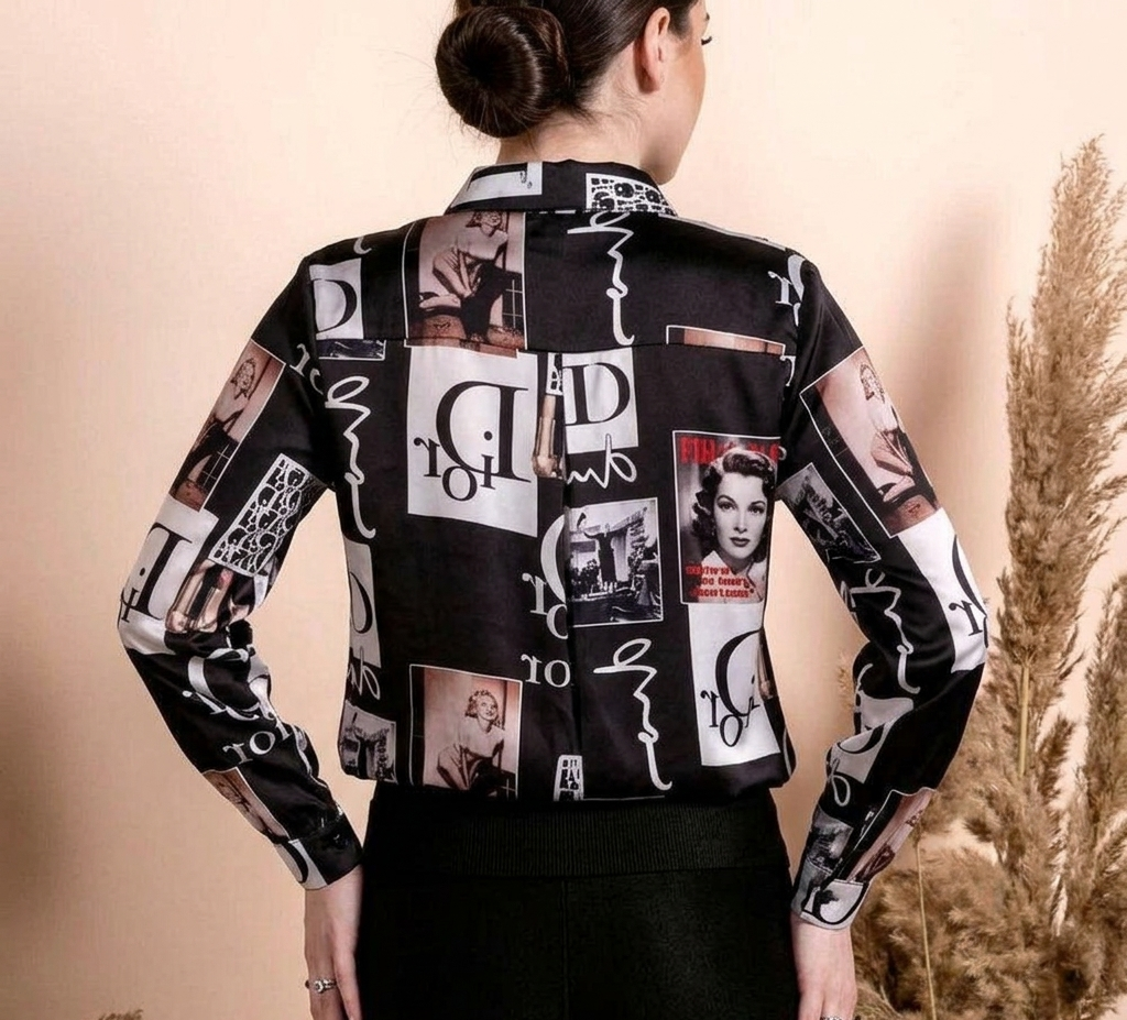 Vogue Print Shirt