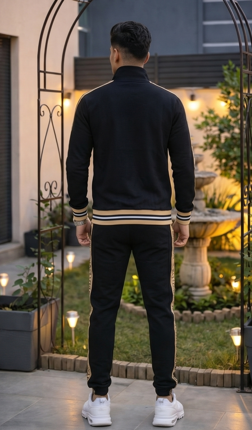 Midnight Elite Turkish Tracksuit – Black