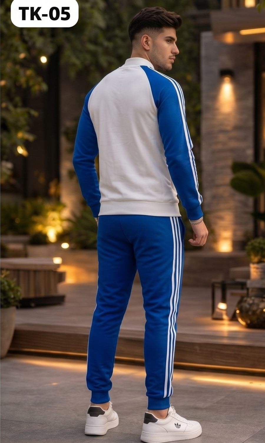 Royal Sport Turkish Tracksuit – Blue & White