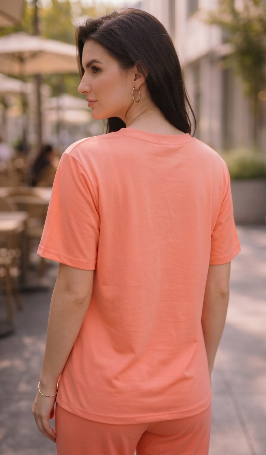 Peachy Pop Lounge Set – Peach