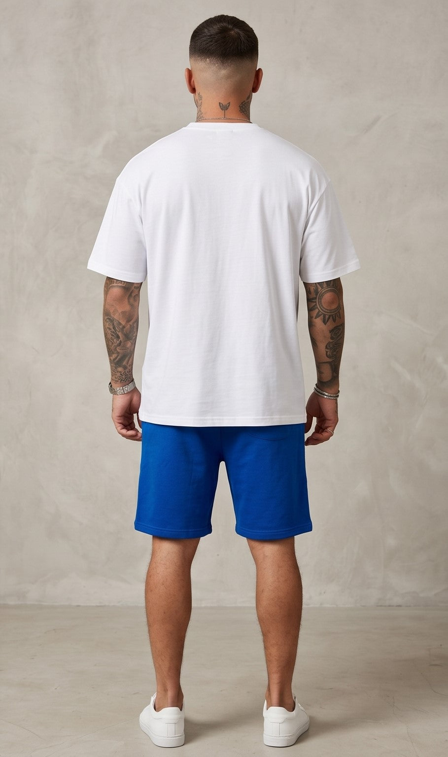 White Gorilla Graphic Print Crew Neck T-Shirt – “KONG” Street Style