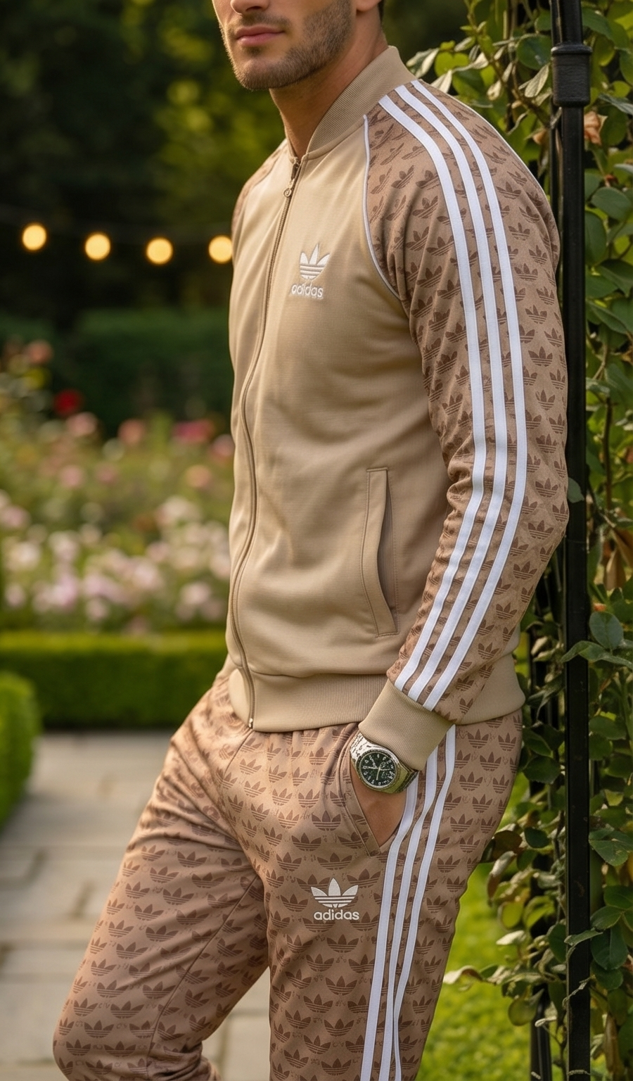 Desert Tone Premium Turkish Tracksuit – Beige