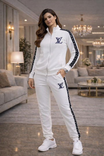 Pure White Core Turkish Tracksuit – White