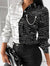 Graphic Print Long Sleeve Top